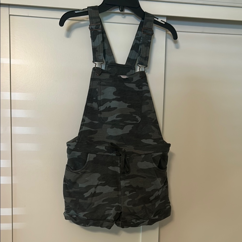 Justice Gray Camouflage Overalls